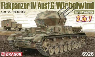 6926  техника и вооружение  Flakpanzer IV Ausf.G Wirbelwind Early Production  (1:35) 89195869265