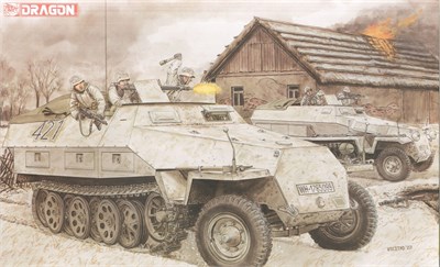 6980  техника и вооружение  Sd.Kfz. 251/1 Ausf. D  (1:35) 89195869807