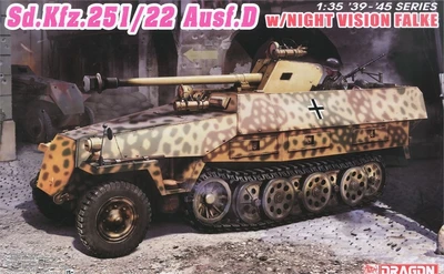 6994  техника и вооружение  Sd.Kfz. 251/22 Ausf. D w/Night Vision Falke  (1:35) 89195869944