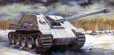 7048  техника и вооружение  САУ  SD.KFZ.173 ЯГДПАНТЕРА (1:72) 2000002092384