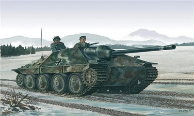 7057  техника и вооружение  САУ  JAGDPANZER 38(t) HETZER (1:72) 8001283070577