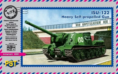 72005 техника и вооружение САУ  ИСУ-122 (1:72) 2000000026589