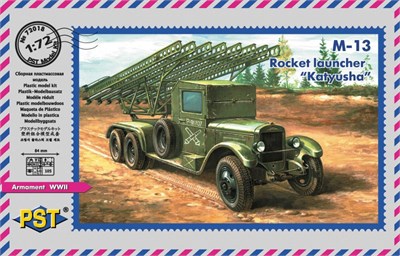 72018  техника и вооружение  M-13 Rocket Launcher "Katyusha" (1:72) 2000000045405