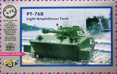 72053  техника и вооружение  PT-76B Light Amphibious Tank  (1:72) 2000000045566
