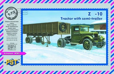 72063  техника и вооружение  З&С-10 Tractor with semi-trailer (1:72) 2000000026695