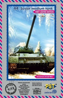 72071  техника и вооружение  Tанк 44 Soviet medium tank Very Limited Edition.  (1:72) 2000000158785