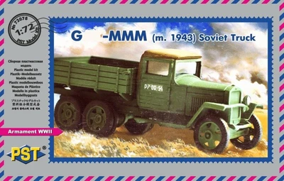 72078  техника и вооружение  Г@З-MMM (m.1943) Soviet Truck  (1:72) 2000000076157