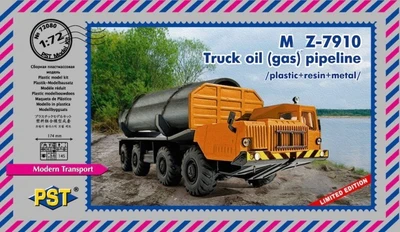 72080  техника и вооружение  M@Z-7910 Truck oil (gas) pipelines  (1:72) 4544032760571