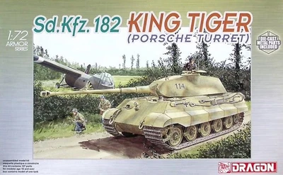 7231  техника и вооружение  Sd.Kfz. 182 King Tiger (Porsche Turret)  (1:72) 89195872319