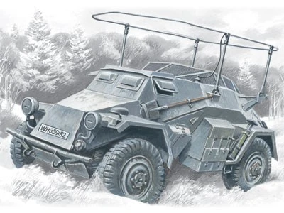 72441  техника и вооружение  Бронеавтомобиль  Sd.Kfz.261 (1:72) 2000000003894