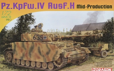 7279  техника и вооружение  Pz.Kpfw. IV Ausf. H Mid-Production  (1:72) 89195872791