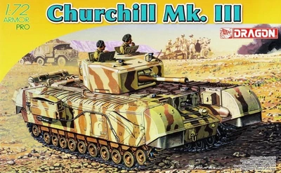 7396  техника и вооружение  Churchill Mk.III  (1:72) 89195873965