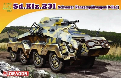 7483  техника и вооружение  Sd.Kfz. 231 schwerer Panzerspähwagen (8 Rad)  (1:72) 89195874832