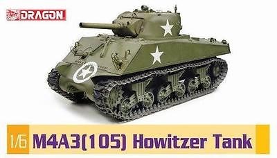 75046  техника и вооружение  M4A3(105) HOWITZER TANK  (1:6) 89195750464