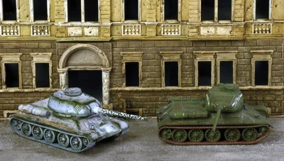 7515  техника и вооружение  Танк-34/85 (2 быстросборные модели) (1:72) 8001283075152