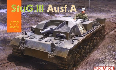 7557  техника и вооружение  StuG. III Ausf. A  (1:72) 89195875570