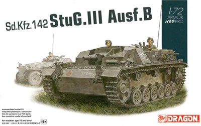 7636  техника и вооружение  Stug.III Ausf.B  (1:72) 89195876362