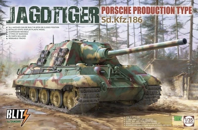 8003  техника и вооружение  Jagdtiger Sd.Kfz. 186 Porsche Production type  (1:35) 4897051421658