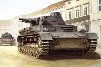 80130  техника и вооружение  German Panzerkampfwagen IV Ausf C  (1:35) 6939319201300