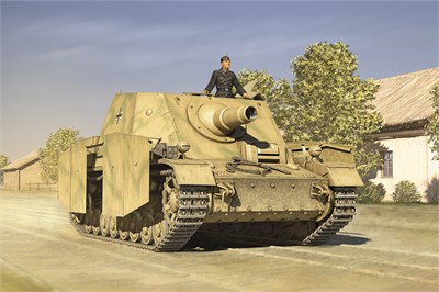 80134  техника и вооружение  САУ  German SturmPanzer IV (Early) Sd. Kfz.166 "Brummbar"  (1:35) 6939319201348