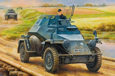 80149  техника и вооружение  German Leichter Panzerspahwagen (2cm) Mid Version  (1:35) 6939319201492