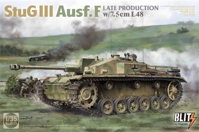 8015  техника и вооружение  StuG III Ausf. F Late Production w/7.5cm L/48  (1:35) 4897051422785