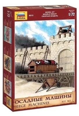 8015  техника и вооружение  Осадные машины (1:72) 4600327080158