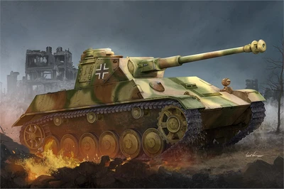 80151  техника и вооружение  Pz.Kpfw.III/IV auf Einheitsfahrgestell (Small Turret) (1:35) 6939319201515