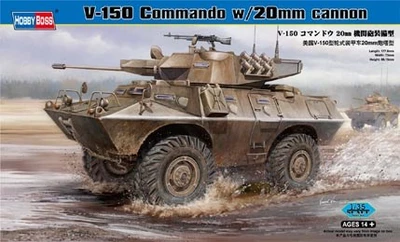 82420  техника и вооружение  V-150 Commando w/20mm Cannon  (1:35) 6939319224200