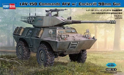 82422  техника и вооружение  БТР LAV-150 Commando AFV w/ Cockerill 90mm Gun  (1:35) 6939319224224