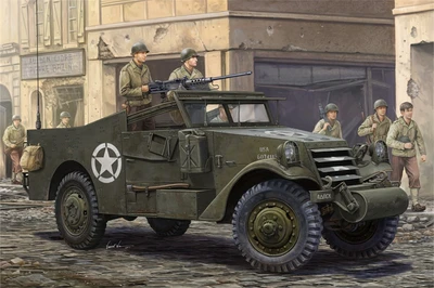 82452  техника и вооружение  U.S. M3A1 "White Scout Car" Late Production  (1:35) 6939319224521
