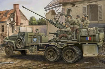 82459  техника и вооружение  GMC Bofors 40mm GUN   (1:35) 6939319224590