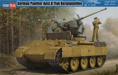 82492  техника и вооружение  ЗСУ German Panther Ausf.D Flak Bergepanther  (1:35) 6939319224927