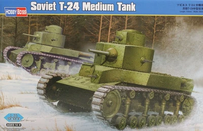 82493  техника и вооружение  Soviet T-24 Medium Tank  (1:35) 6939319224934