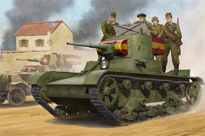 82496  техника и вооружение  Soviet T-26 Light Infantry Tank Mod.1935  (1:35) 6939319224965