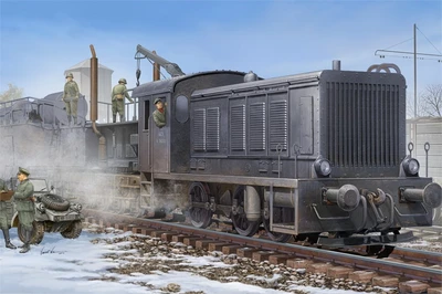 82913  техника и вооружение  German WR360 C12 Locomotive  (1:72) 6939319229137