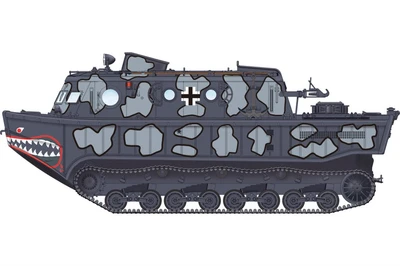 82919  техника и вооружение  German Land-Wasser-Schlepper (LWS) Medium production  (1:72) 6939319229199