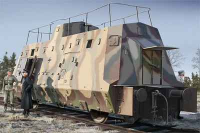 82924  техника и вооружение  German Kommandowagen of BP-42  (1:72) 6939319229243