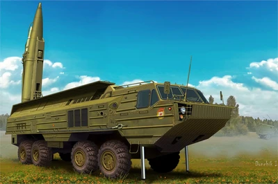 82926  техника и вооружение  Soviet 9K714 OKA (SS-23 Spider)  (1:72) 6939319229267