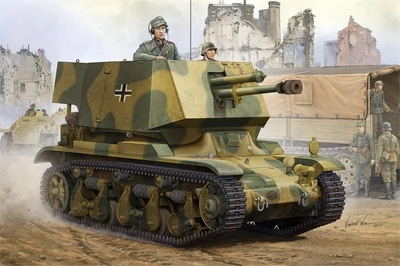 83807  техника и вооружение  САУ 4.7 cm Pak(t) Sfl.auf Fgst. Pz.Kpfw.35 R 731(f)   (1:35) 6939319238078