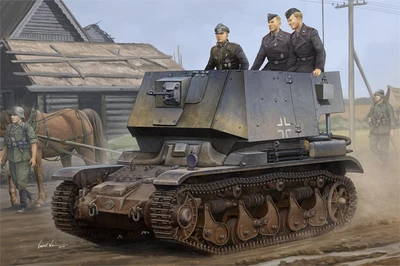 83809  техника и вооружение  Befehlsfahrzeug auf Fgst. Pz.Kpfw.35 R 731(f)  (1:35) 6939319238092