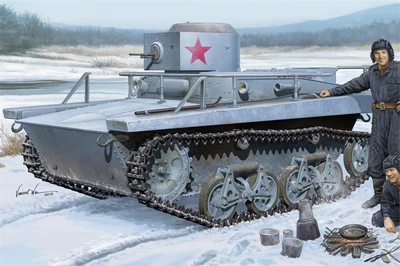 83820  техника и вооружение  Soviet T-37TU Command Tank  (1:35) 6939319238207