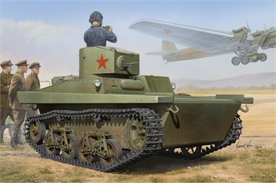83821  техника и вооружение  Soviet T-37A Light Tank(Izhorsky)  (1:35) 6939319238214