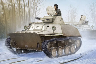 83826  техника и вооружение  Russian T-40S Light Tank  (1:35) 6939319238269