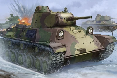 83828  техника и вооружение  Finnish T-50 Tank  (1:35) 6939319238283