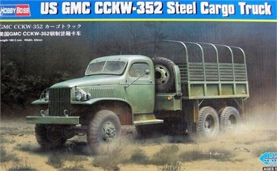 83831  техника и вооружение  автомобиль  US GMC CCKW-352 Steel Cargo Truck  (1:35) 6939319238313