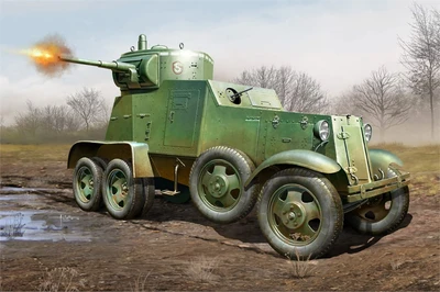 83838  техника и вооружение  Soviet BA-3 Armor Car  (1:35) 6939319238382