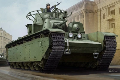 83843  техника и вооружение  Soviet T-35 Heavy Tank 1938/1939  (1:35) 6939319238436