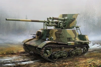 83849  техника и вооружение  Soviet Z&S-30 Light Self-Propelled Anti-Tank Gun  (1:35) 6939319238498