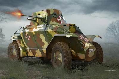 83866  техника и вооружение  Hungarian 39M CSABA Armored Car  (1:35) 6939319238665